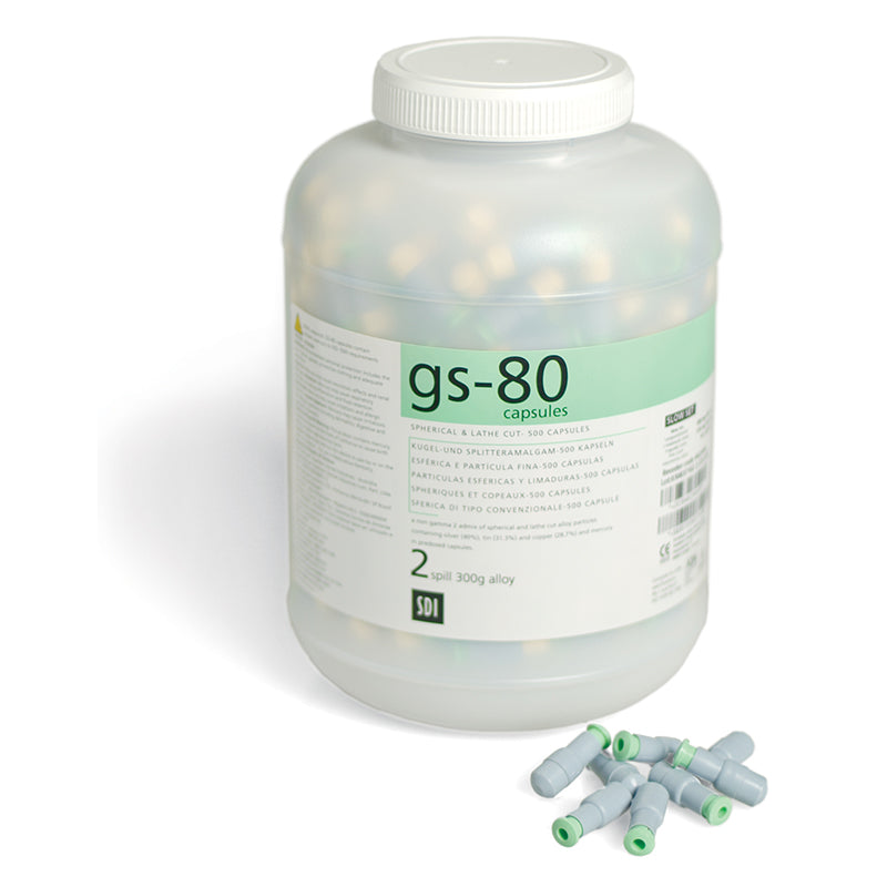 GS-80 Admix Amalgam 2 Spill Fast Set 