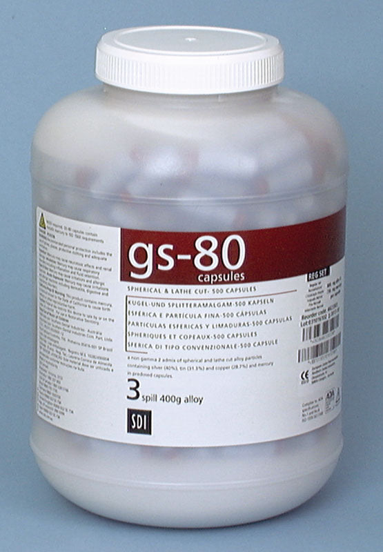 GS-80 Admix Amalgam 3 Spill Regular Set 