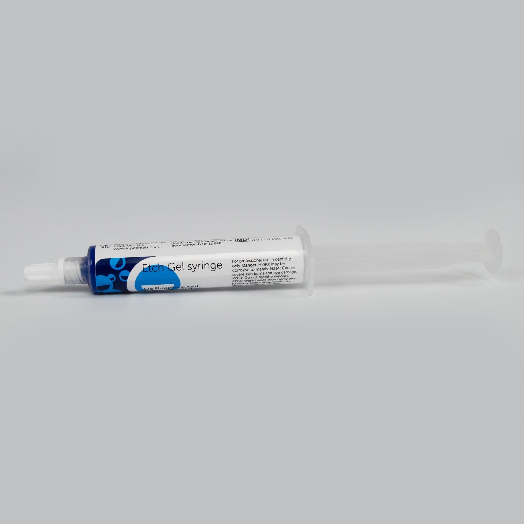 Etch Gel 37% Phosphoric Acid Blue 