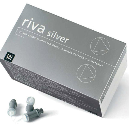 Riva Silver Glass Ionomer Capsules 