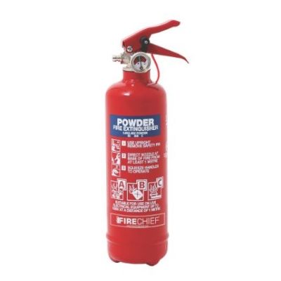 Firechief 600g ABC Dry Powder Extinguisher c/w Wire Bracket (FMP1)