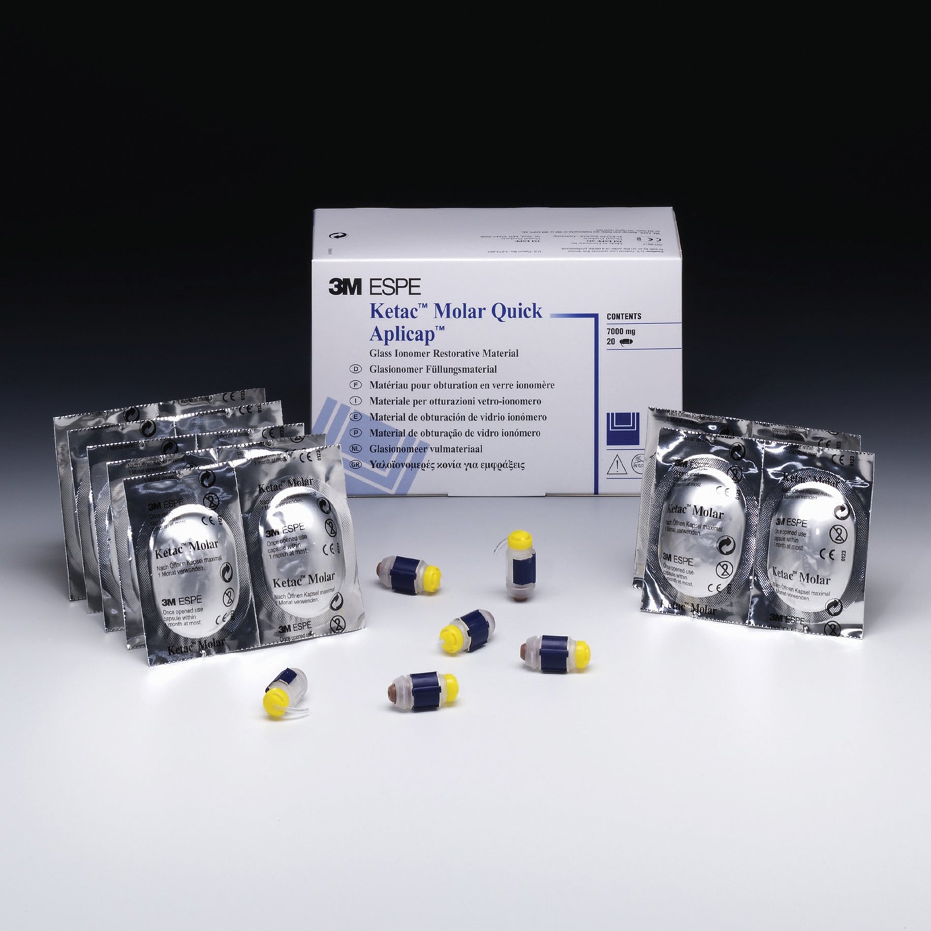 Ketac Molar Quick Aplicap Glass Ionomer Assorted 