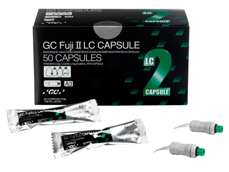 Fuji II LC Glass Ionomer Capsules D2 