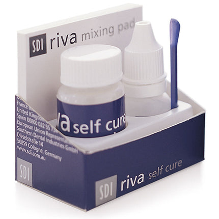 Riva Self Cure Glass Ionomer Powder / Liquid Kits Regular Set A1 