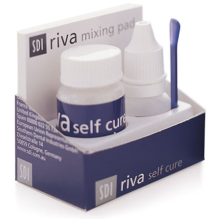 Riva Self Cure Glass Ionomer Powder / Liquid Kits Regular Set A3 