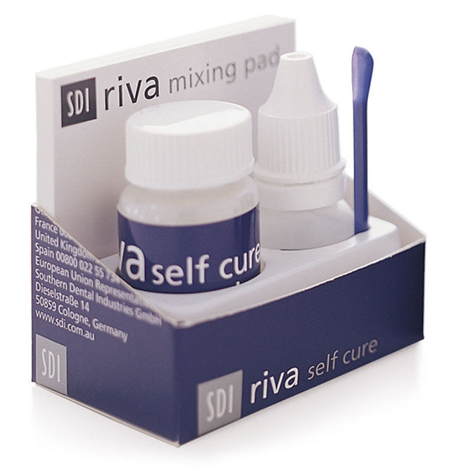 Riva Self Cure Glass Ionomer Powder / Liquid Kits Regular Set A3.5 