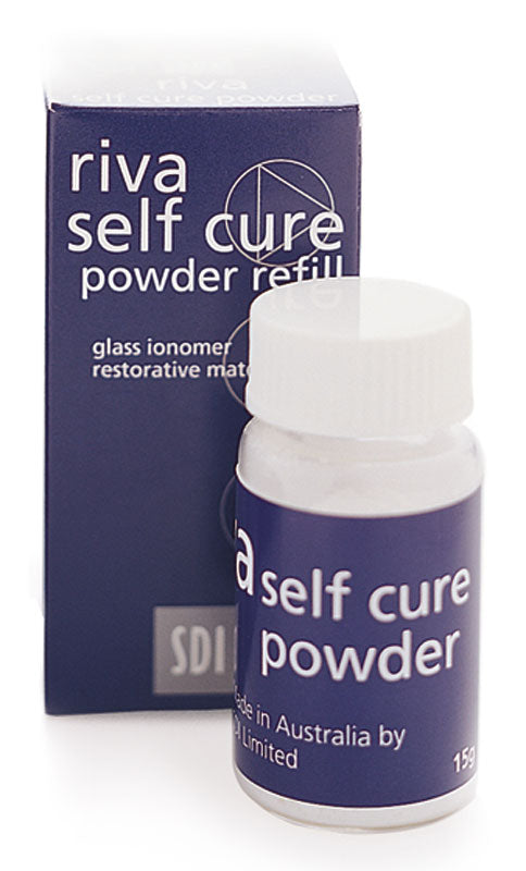 Riva Self Cure Glass Ionomer Powder Refills Regular Set B3 