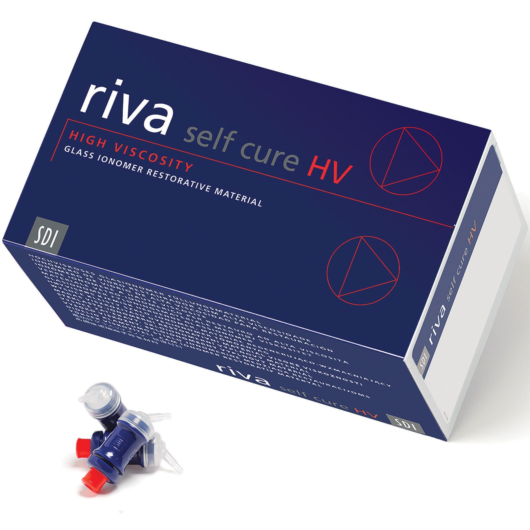 Riva Self Cure HV Glass Ionomer Capsules A1 