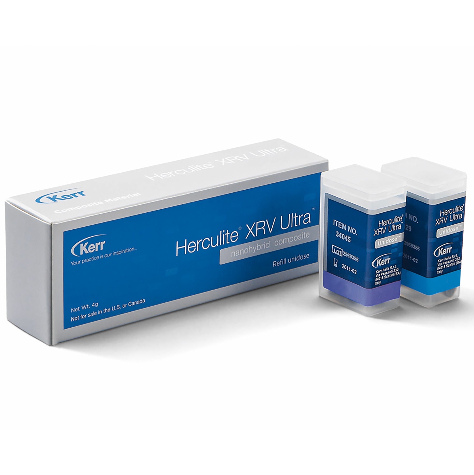 Herculite XRV Ultra Unidose Refills - Enamel B4 