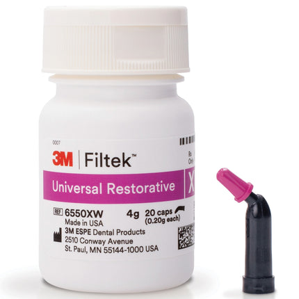 Filtek Universal Restorative (Composite) Capsule Refills XW - Extra White Bleach 