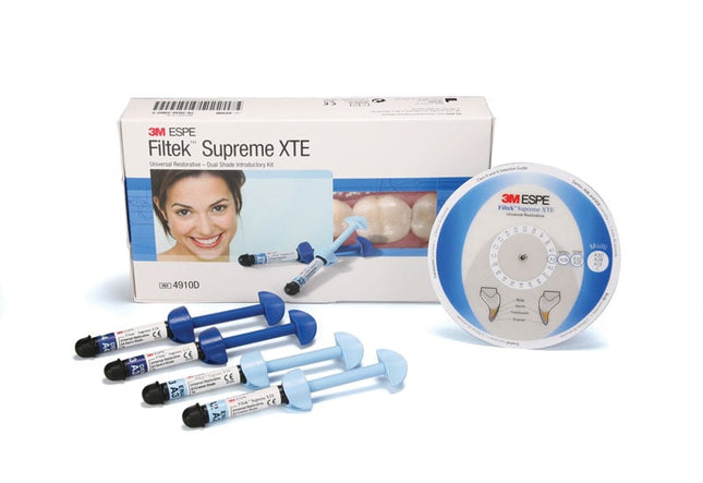 Filtek Supreme XTE Universal Restorative (Composite) Syringe Dual Shade Intro Kit 