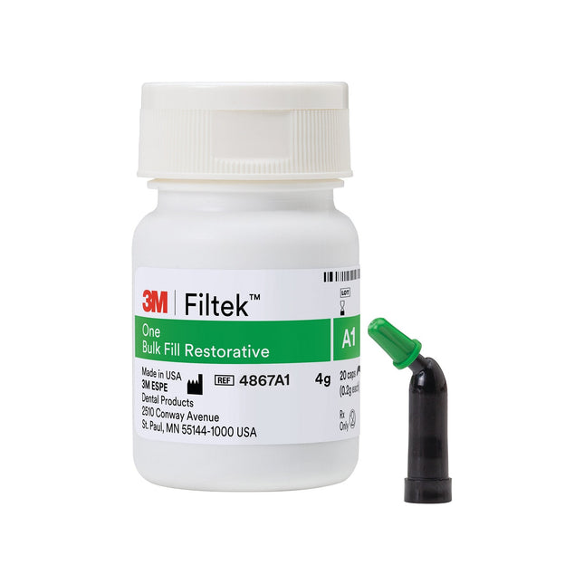 Filtek One Bulk Fill Restorative (Composite) Capsule Refills A1 