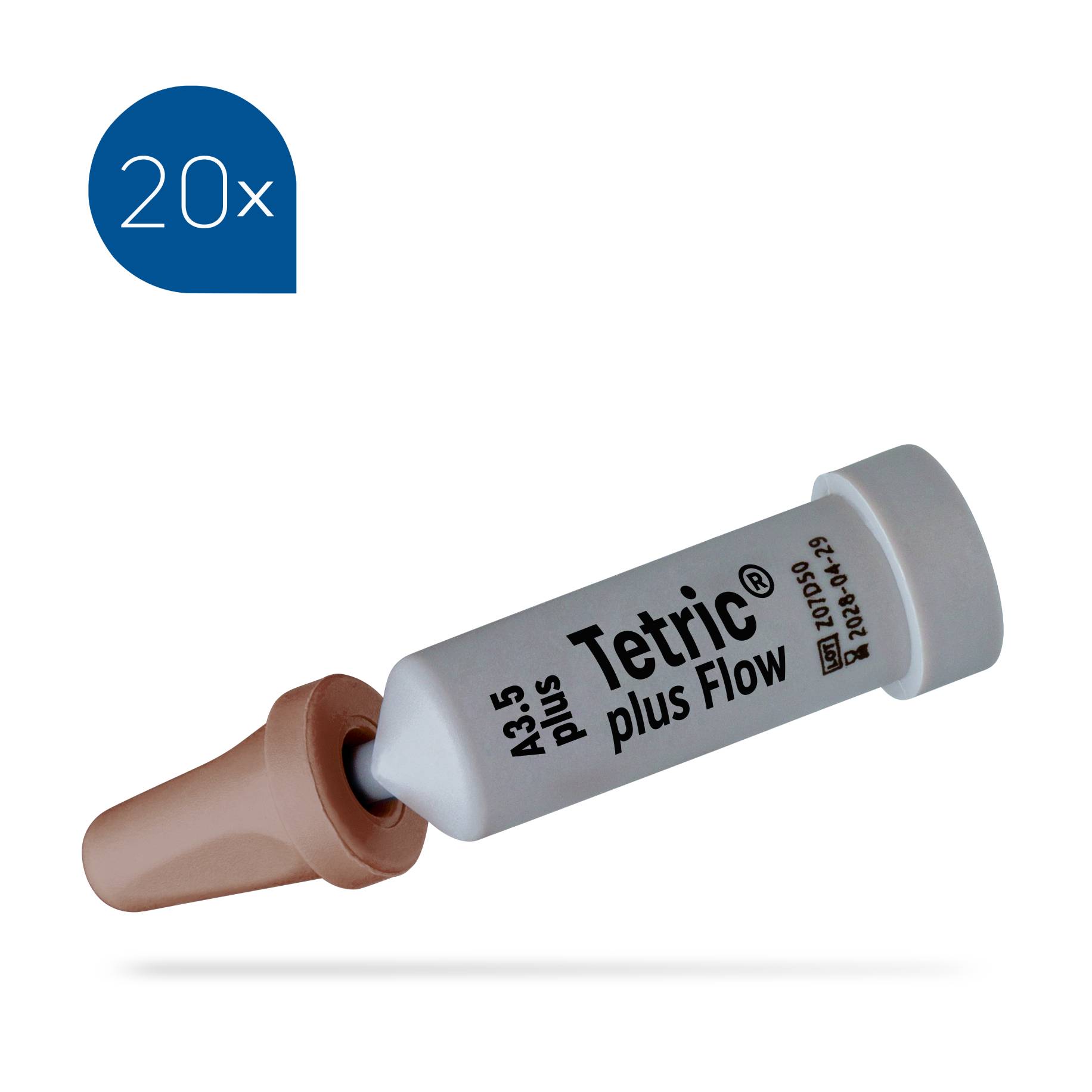 Tetric plus Flow Cavifil A3.5 plus 