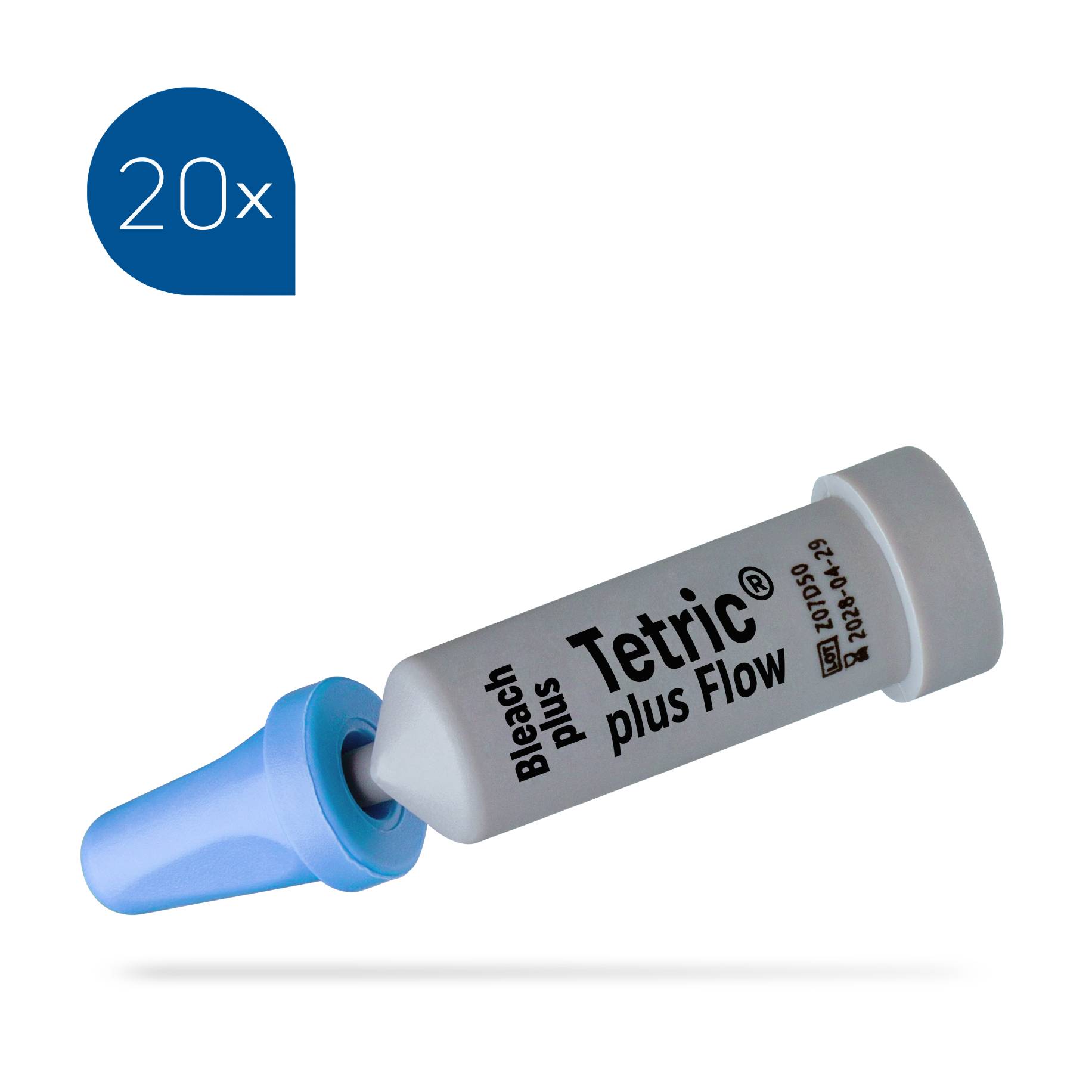 Tetric plus Flow Cavifil Bleach plus 