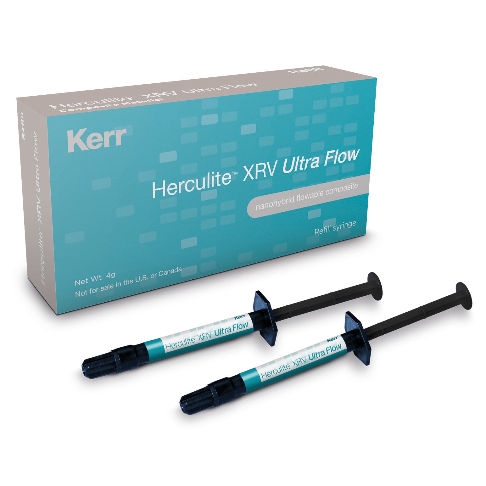 Herculite XRV Ultra Flow Syringes A4 