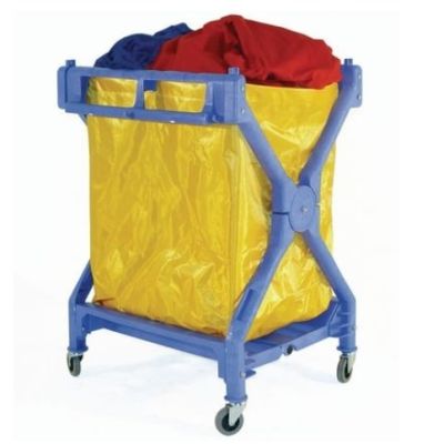 Folding Laundry Trolley and PVC Bag