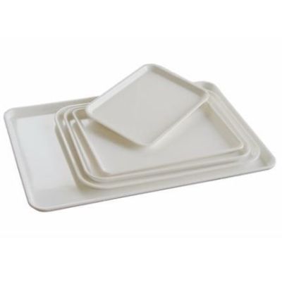 Food Display Tray- White ABS