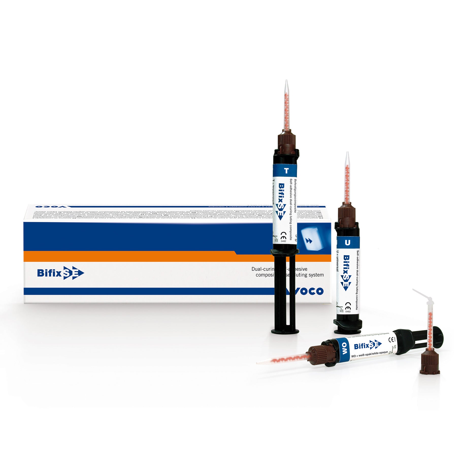 Bifix SE QuickMix Syringe White Opaque 
