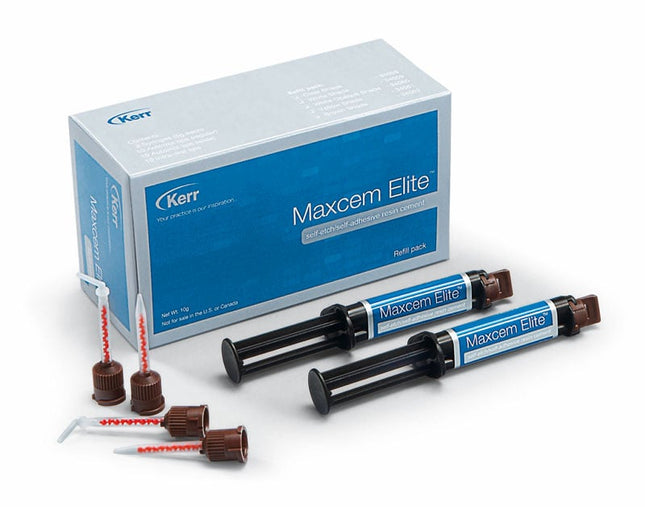 Maxcem Elite Refills White Opaque 