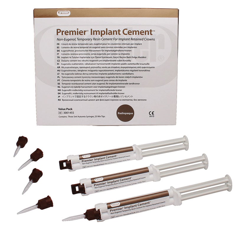 Premier Implant Cement Value Pack 