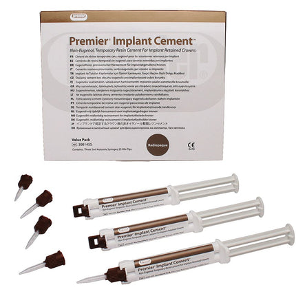 Premier Implant Cement Value Pack 