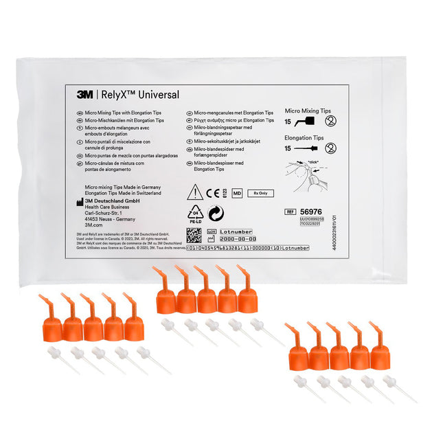 RelyX Universal Micro Mixing Tips With Elongation Tips 