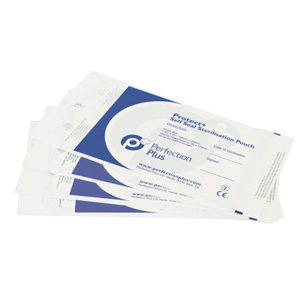 Protect+ Self Seal Sterilisation Pouches 90 x 230mm 