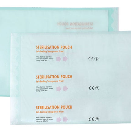 Sterilisation Pouches 254 x 375mm (10" x 14.75") 
