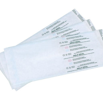 Self-Seal Sterilisation Pouches No. 530: 135 x 305mm (5 3/8" x 12") 