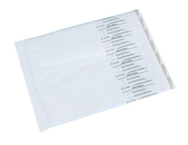 Sterilisation Pouches No. 550: 305 x 381mm (12" x 15") 