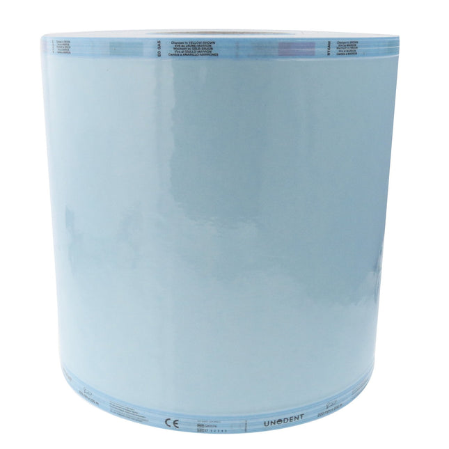 UnoDent Sterilisation Flat Reel 200mm x 200m 