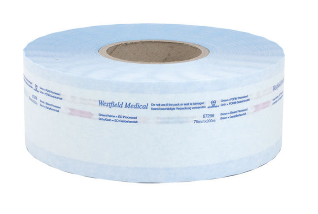 Eurosteril Sterilisation Reels 75mm x 200m 