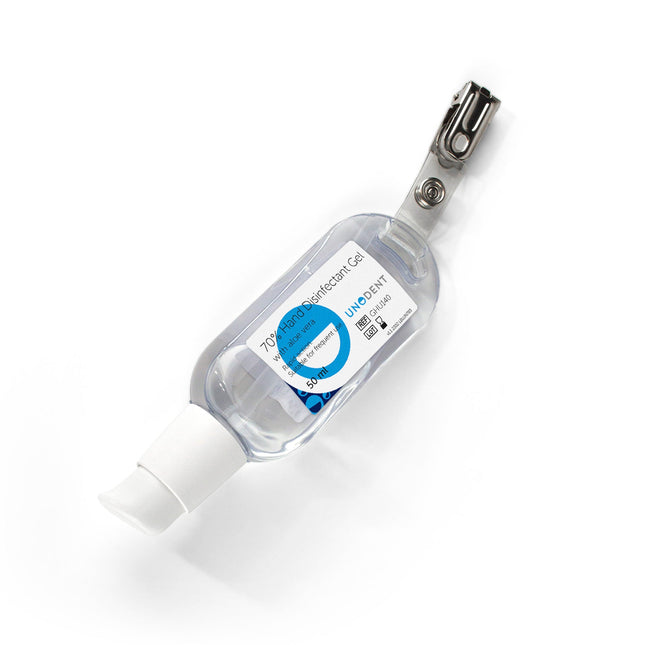 UnoDent 70% Hand Disinfectant Gel with Aloe Vera Tottle 50ml 