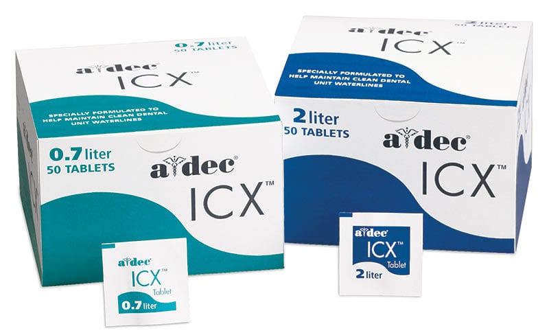 ICX Waterline Treatment Tablets Single Dose - 0.7L 