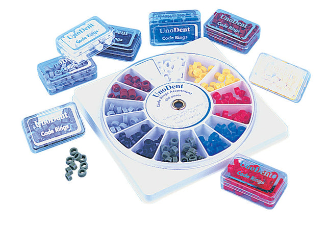 Code Rings Small Assorted Colours 