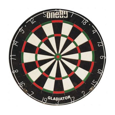 Gladiator Bristle Dart Board Staple Free Spider