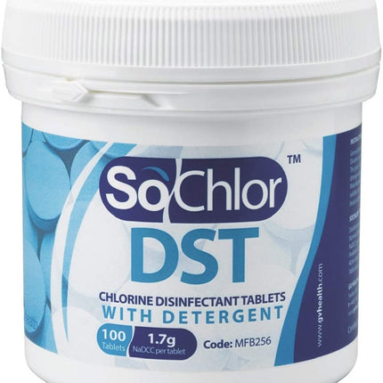 DST Chlorine Disinfectant Tablets with Detergent(1.7g NaDCC) 