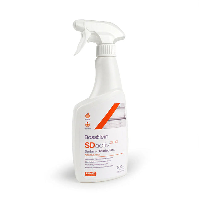SDactiv ZERO Surface Disinfectant Alcohol Free  - Apple 500ml Trigger 
