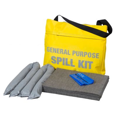 25L or 45L Spill Kits General, Chemical, Oil in a Shoulder Bag