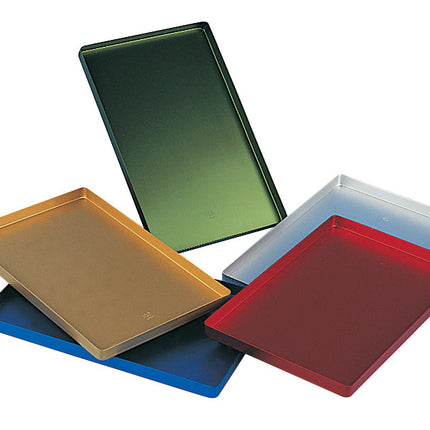 Aluminium Instrument Tray Solid Red 