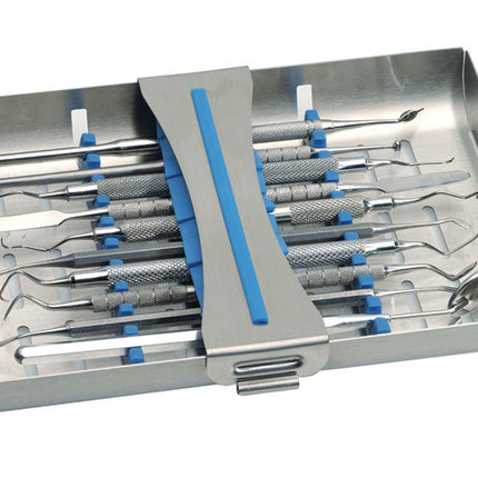 Ergo Clip 10 - For 10 Instruments - Blue 