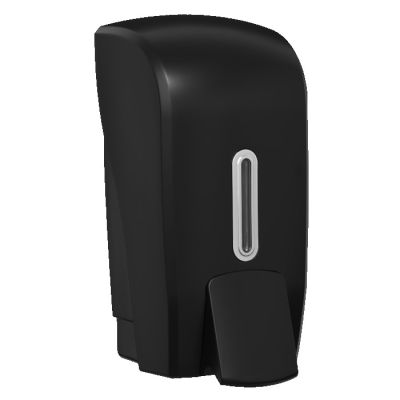 Halo 1 Litre Refillable Foam Soap Dispenser in Satin Black