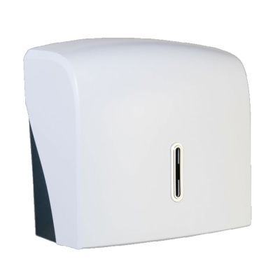 Halo C-fold or Multifold Paper Small Hand Towel Dispenser Satin White