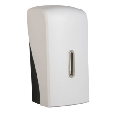 Halo Modular Multiflat Tissue Dispenser in Silk Touch Satin White