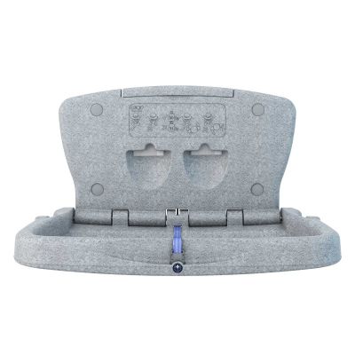 Babyminder Horizontal Baby Changing Unit Light Granite