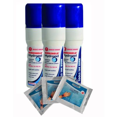 Wallace Cameron Burn Gels + Dressings 25 of each
