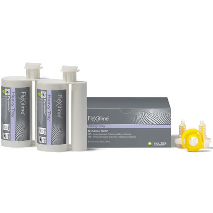 Flexitime Dynamix Impression Material Cartridge Refill Heavy Tray 