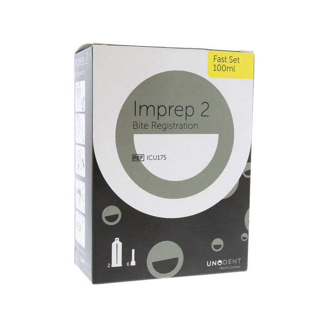 Imprep 2 AC Bite Registration Material Wash - Fast Set (Yellow) 