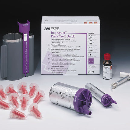 Impregum Penta Soft Quick Polyether Impression Material Intro Kit (Ref. 31770) 