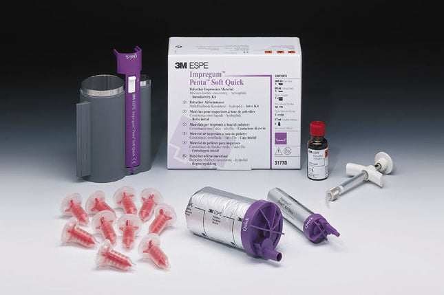 Impregum Penta Soft Quick Polyether Impression Material Intro Kit (Ref. 31770) 